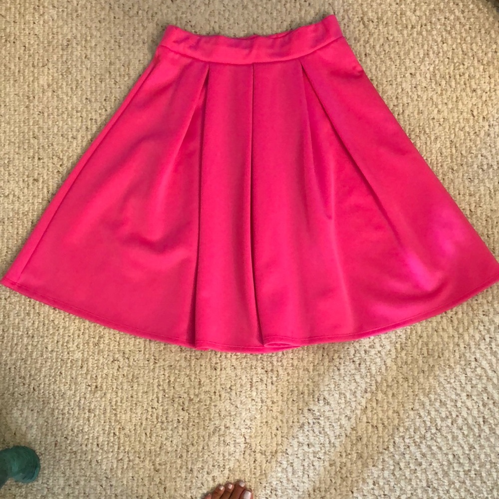Pink Skirt Large fits more like Small sizes 2-4